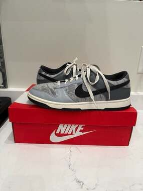 Nike Dunk Low SE Copy Paste Dark Grey Heather Off Noir